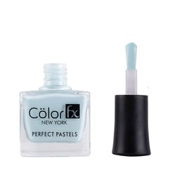 Color Fx New York Perfect Pastels Long-Lasting Glossy Finish Nail Enamel 9 ml-Powder Blue 168 image 2