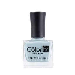 Color Fx New York Perfect Pastels Long-Lasting Glossy Finish Nail Enamel 9 ml-Powder Blue 168 image 3