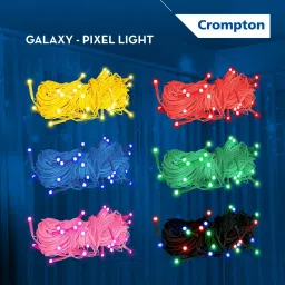 crompton 48 LEDs 10 m Multicolor Color Changing String Rice Lights image 5