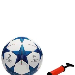blue star with pump size 5 Football Kit-image-24
