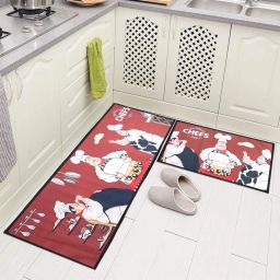 Multicolor Velvet Area Rug-image-104