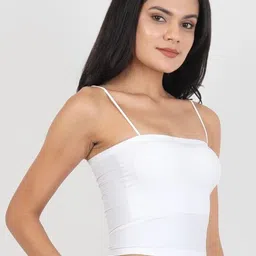 jmt wear Women White Camisole-picture-0
