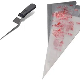 6inch angular server/knife and icing piping bag (12pcs) Stainless Steel Cake Server-21