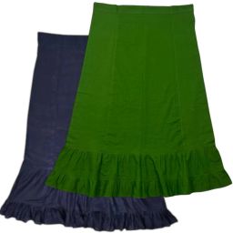 Belizs Navy Blue & Navy Green Combo Pure Cotton Petticoat-image-79