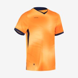 Adult Short-Sleeved Football Shirt CLR - Orange/Navy-image-24