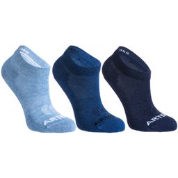 Kids Tennis Socks Mid Ankle x3 - RS 160 Navy-23