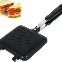 Non-Stick Gas Sandwich Toaster with Heat Resistant Handle Toast-image-21