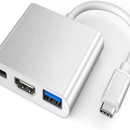 VOOCME 3 in 1 Type-C to HDMI Multiport Adapter Converter USB-C to HDMI Adapter USB Hub-image-8