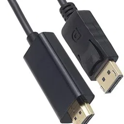 TERABYTE HDMI Cable 1.6 m 1.6Meter DP Display Port Male to HDMI Male Cable 1080P Full HD Video Gold Plated-4