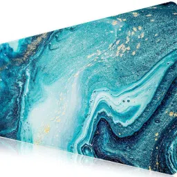 AlexVyan Blue Sea Large Gaming Mouse Pad , Anti-Fray Cloth Mousepad Computer Keyboard Mat Mousepad-24