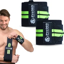 Adjustable Wrist Wrap with Thumb Loop Strap for Weightlifting & Fitness Wrist Support-1