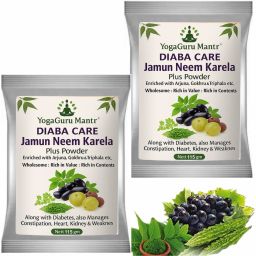 Neem Karela Jamun Powder for Maintaining Blood Sugar Levels (115g) set2-31