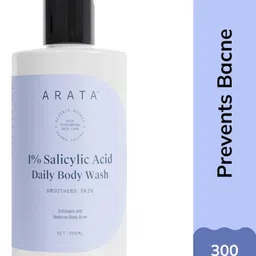 arata 1% Salicylic Acid Body Wash | Exfoliates & Cleanses Skin | Treats Acne | 300ml-picture-17