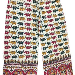 Animal Print Cotton Women Harem Pants-image-89