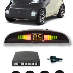 JJB164 Black Car Reverse Parking Sensor with LED Display 4 Sensor A164 Parking Sensor-image-82