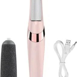 Cordless Rechargeable Callus Dead Skin Remover-Polishing Wand with 2 RollerHeads-13