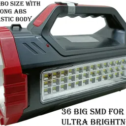 mnt sales 100 W Laser Light With 1500 Meter long Range With Dual Tube As Side Light 10 hrs Torch Emergency Light image 4