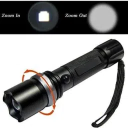 LED Torch Light, 2KM Range, 2300mAh Rechargeable Battery Cam-35