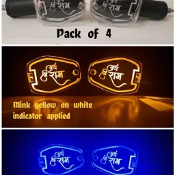 sgenterprises Front, Rear, Side LED Indicator Light for Hero HF Deluxe image 2