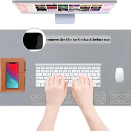Hofason Computer Wrist Support, Memory Foam Keyboard Wrist Support, Wrist Rest Support Memory Foam keyboard mouse pad Wrist Rest image 2