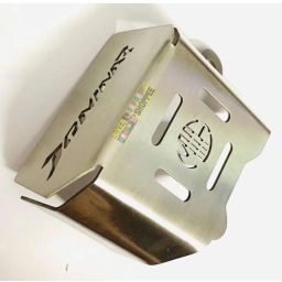 MOTORCYCLE STAINLESS STEEL DOMINAR REAR BRAKE OIL CONTAINER GUARD Bike Crash Guard-image-1
