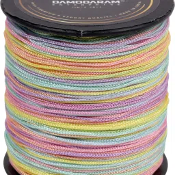 1mm Nylon Macrame Thread Cord For Art Craft & DIY Projects (Light Multi Colour) Thread-6