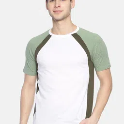 Steenbok Men White Solid Round Neck T-shirt-picture-29