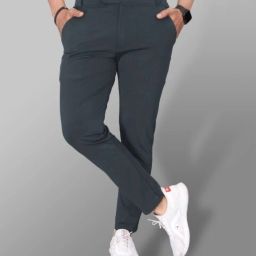 Men Regular Fit Multicolor Lycra Blend Trousers-image-57