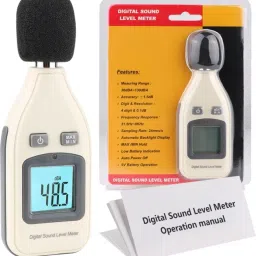 SL-4001 2.2" LCD Digital Sound Level Noise Meter GM 1358 High Precision Bar Graph Sound Meter-19