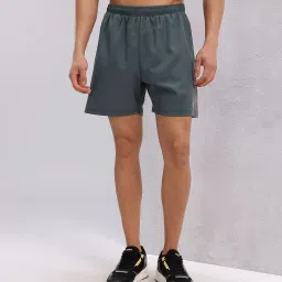 Solid Men Grey Sports Shorts-picture-20