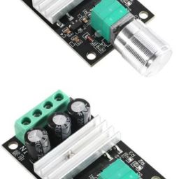 PWM DC 24-12-6v-28VDC 3A 80w Motor Speed Controller Regulator with Potentiometer Analog Sound Mixer-image-35