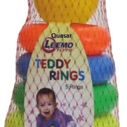 Smiley Stacking Color Teddy Rings for Kids 5 Multi Color-image-44