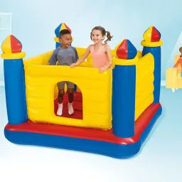 Vinyl Bounce House JUMP -O-LENE Inflatable (IND*97)With Pump Inflatable Hoppers & Bouncer-10