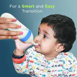 kidsify Newborn Baby Feeding Bottle Silicone Squeez Feeding Spoon Milk Cereal Training Feeder and Fruit Shape Silicone Teether(Set of 2) Teether and Feeder image 3