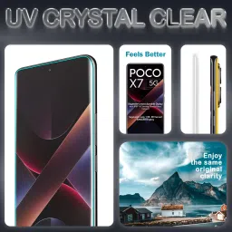 ArmourPro Edge To Edge Tempered Glass for Poco X7 5G, Poco X7 image 2