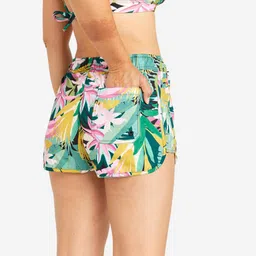 olaian Women’s Swim Shorts - Tini Tropical Green-picture-8