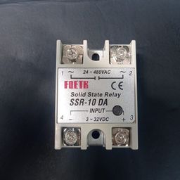 DC To AC SSR-10DA Solid State Relay Module 3-32 VDC /24-380VAC 10A image 1