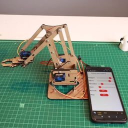 Pro-Range Robotic Arm with Web Control Kit image 4
