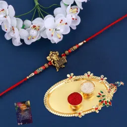 Thread SRK-3035-1064 Mauli Thread RakhiSet-27