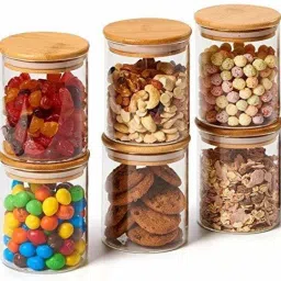 Glass Grocery Container - 220 ml-17