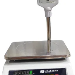 KiloMaxx KM-10, 30Kg With Front and Pole Display For Shop Kirana Industrial Uses Weighing Scale-23