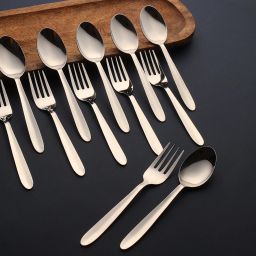 Stainless Steel Table Spoons and Forks Set(SIG) Stainless Steel Cutlery Set-18