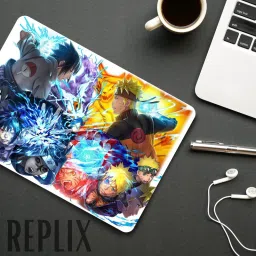 Replix Naruto Theme Anime Printed Mousepad with Smooth Mouse Control for Laptop Mousepad image 4