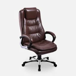 ® 120 High Back Executive Home & Office Chair || Leatherette Office Executive Chair-image-66