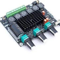IOT-255 TPA3116 2.1 Channel Bluetooth 5.0 Subwoofer Amplifier Board 50WX2+100W Sound Recorder and Sound Circuit Electronic Hobby Kit-picture-17