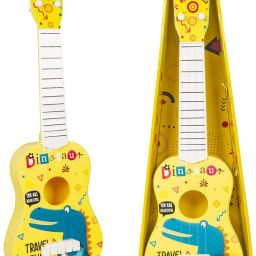 17 Inch Dinosaur Toy Guitar for Kids – Travel the World Musical Instrument-image-29