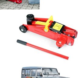 (2Ton) Hydraulic Trolley Jack to Lift Cars/Truck/SUV or Heavy Equipments-276 Vehicle Jack-image-44