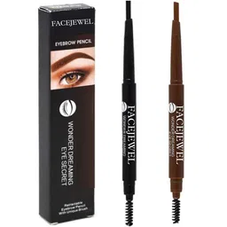 Facejewel Retractable Eyebrow Pencil - Black-image-95