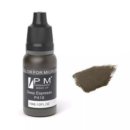 GOOCHIE PM Permanent Makeup Micro Pigment Eyebrow Colors - Espresso P418-16
