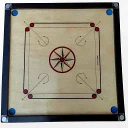 Carrom board 26 inch with coins & Powder Best for Tournament & for Family & Friend 66 cm Carrom Board-image-37